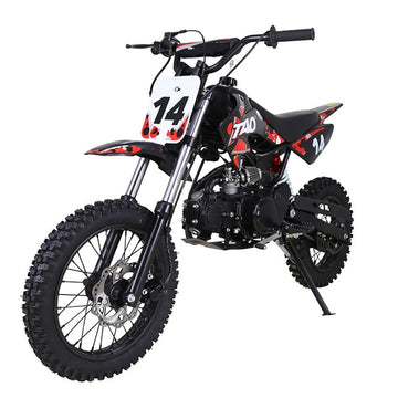 Kids 110cc Dirt Bike Semi-Automatic DB 14 – Hydraulic Disc Brakes, 28-inch Seat Height mississippipowersports